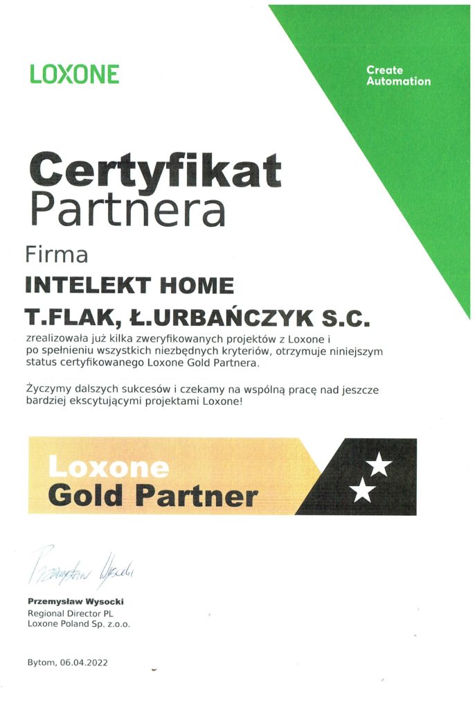 LOXONE Gold Partner